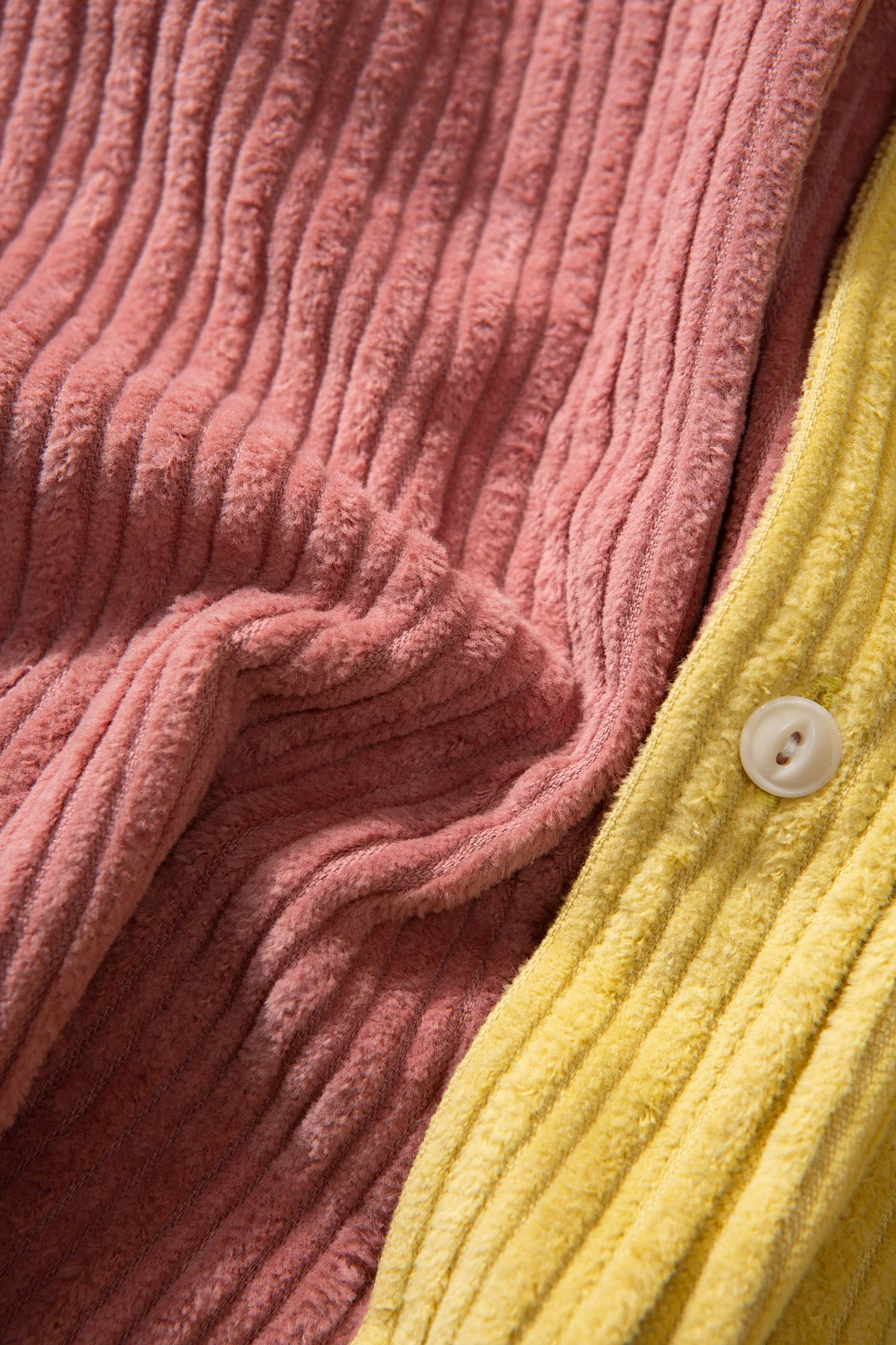 BLOCK FRENCH CORD plain salmon - Image 4