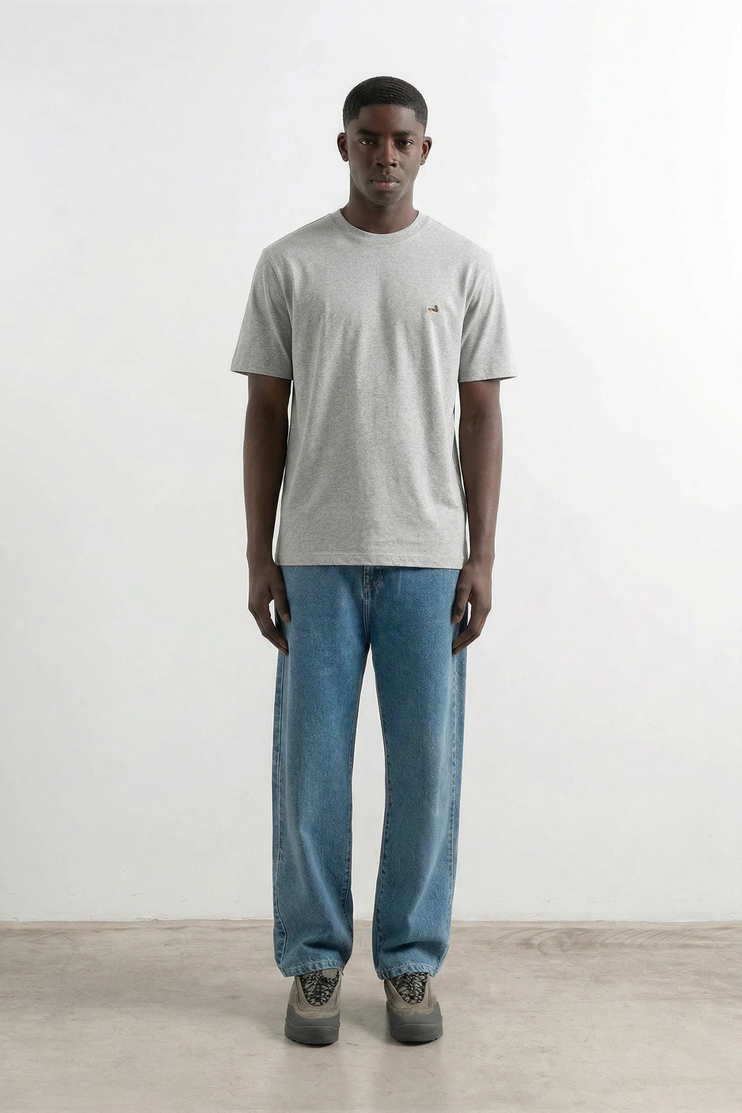 DUCK PATCH grey melange - Image 3
