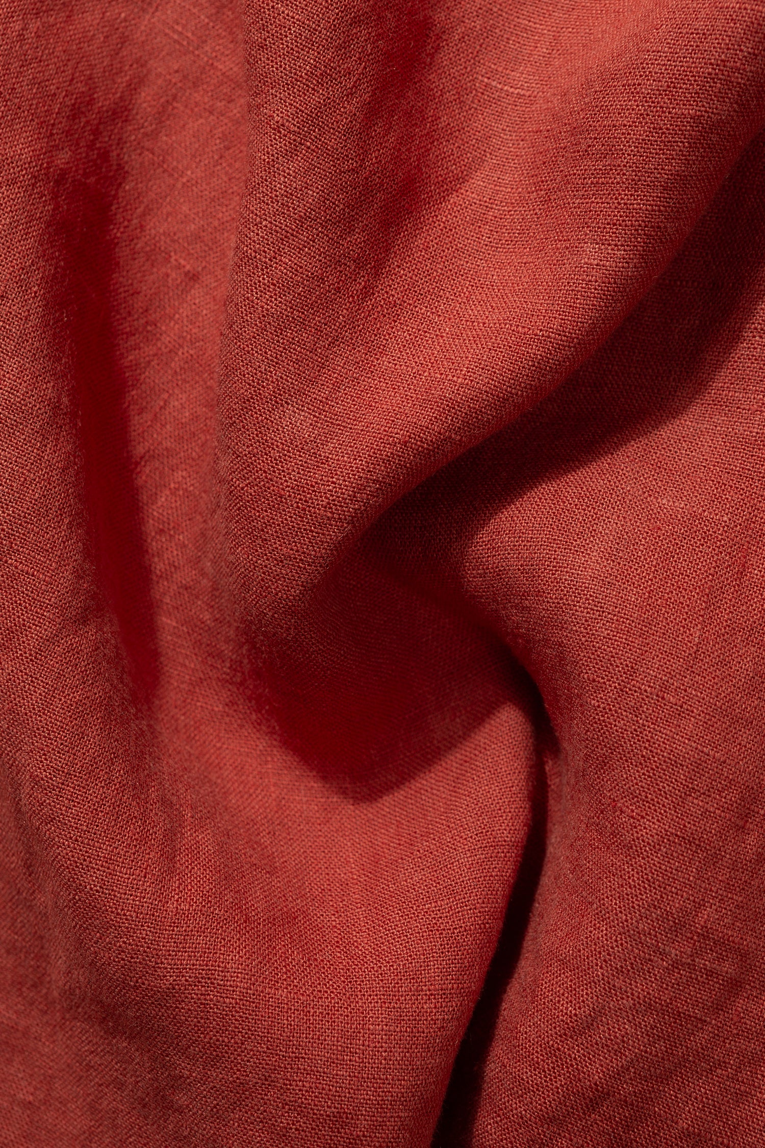 LINEN SHIRT brick - Image 5