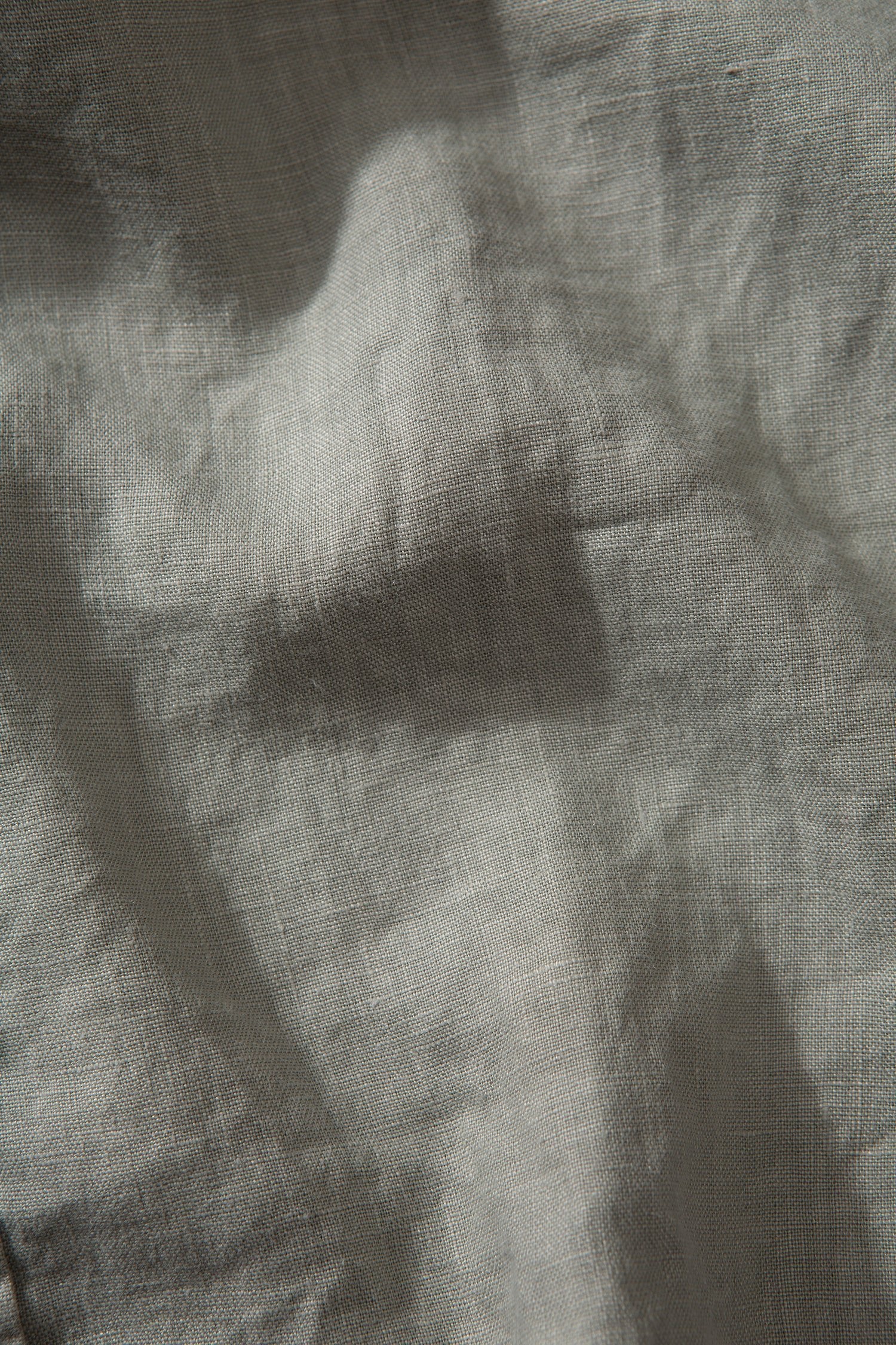LINEN SHIRT TAUPE - Image 4